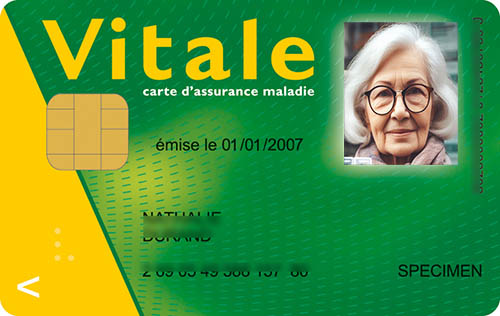 carte vitale mise à jour par la pharmacie du Grand Ensemble
